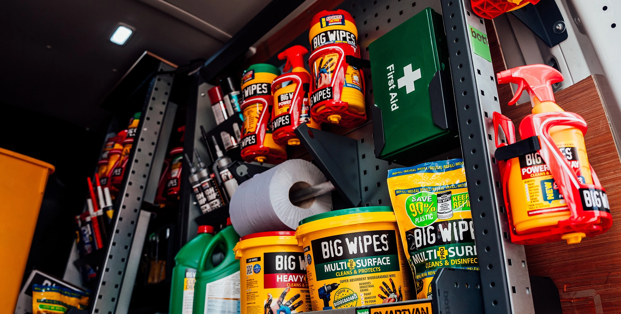 Big Wipes Cage Application Image