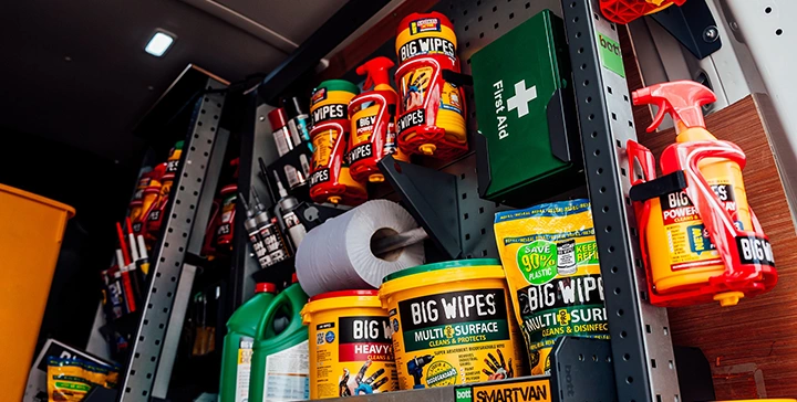 Big Wipes Cage Application Image