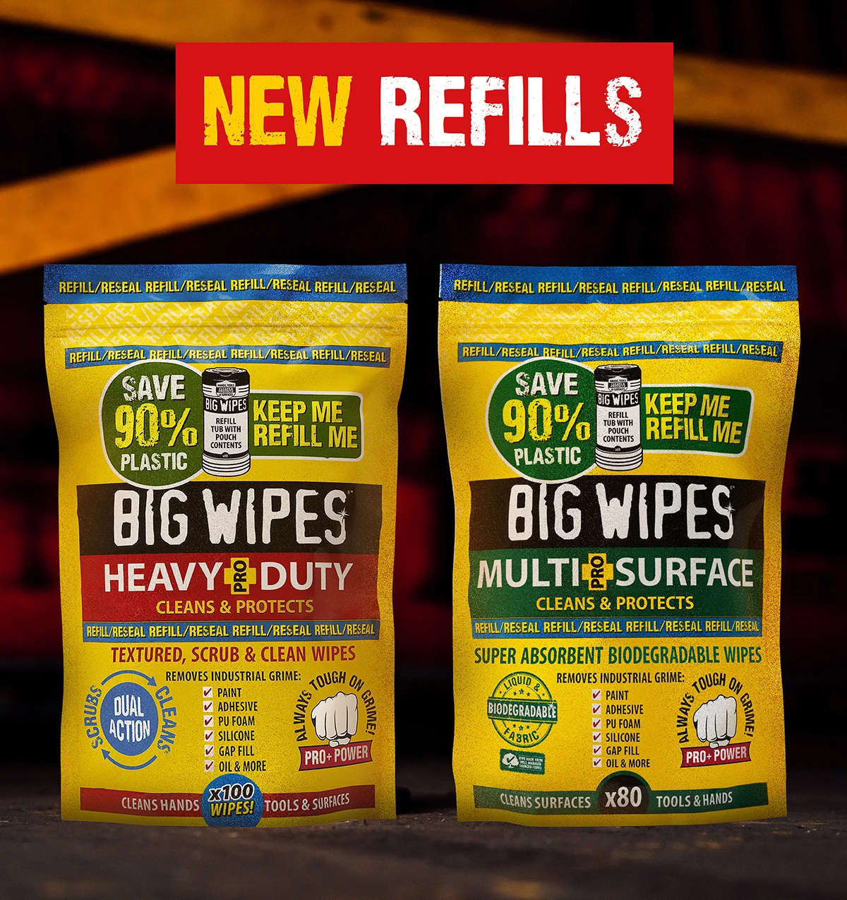 New Big Wipes Refills